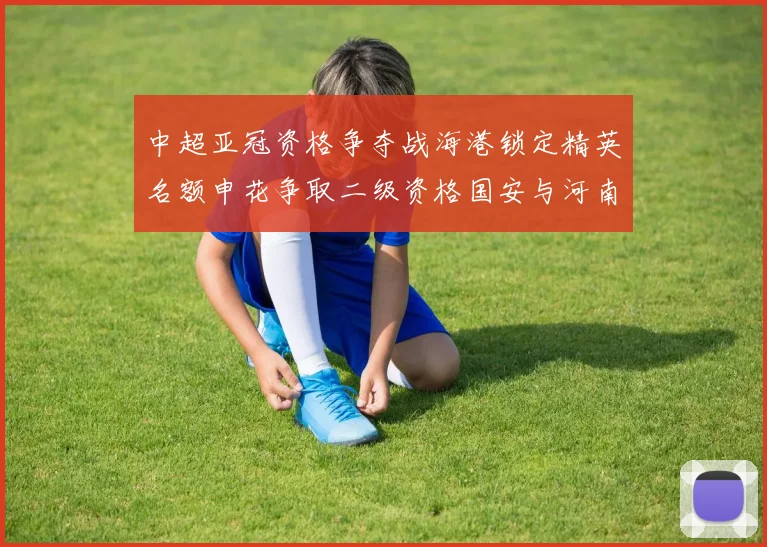中超亚冠资格争夺战海港锁定精英名额申花争取二级资格国安与河南悬念待解